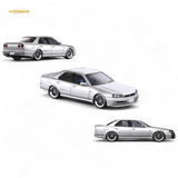Mortal ER34 Skyline 25GT-t Ordinary Silver 1:64