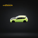Street Weapon Honda Civic EG6 Spoon Green Livery 1:64