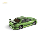 Mortal ER34 Skyline Uras Transparent Metallic Green 1:64