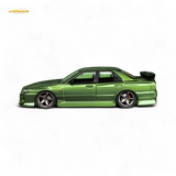 Mortal ER34 Skyline Uras Transparent Metallic Green 1:64