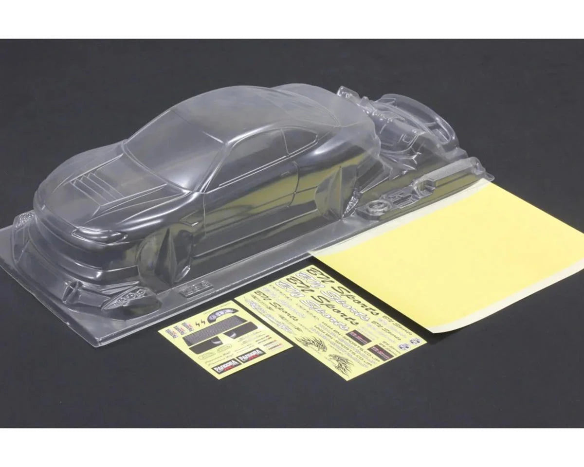 Pandora PAB-3185 RC 1/10 S15 Silvia BN Sports Drift Body Set (Clear) (257-260mm)