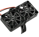 Powerhobby Aluminum Dual High Speed Cooling Fans BLACK Castle Creations 800kV