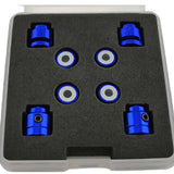 Powerhobby Crosshair Magnetic Body Mount / Mounting Kit 1/10 On Road Car Blue