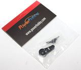 Powerhobby Aluminum 25T Servo Horn Black FOR Futaba Savox Axial Type AX30836