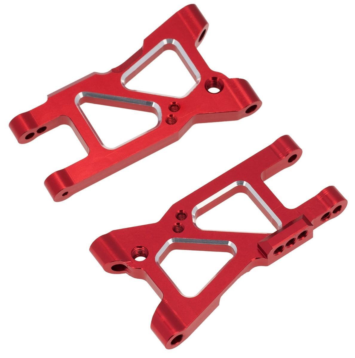 PowerHobby Aluminum Rear lower Suspension Arm FOR Traxxas 4-Tec 2.0 3.0 Red