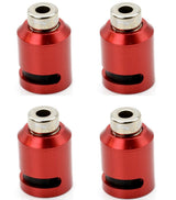 Powerhobby 1/8 Car Crosshair Magnetic Body Mount / Mounting Kit On-Road Red