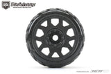 Powerhobby PHB1603CBMSGB 1/8 SGT 3.8 Rockform Belted Mounted Tires (2) 17MM Low Profile