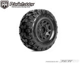 Powerhobby Raptor SC Belted Tires (2) with Removable Hex Wheels