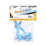Powerhobby 5 Point Seat Belt Strap 1/10 Scale Rock Crawler Blue