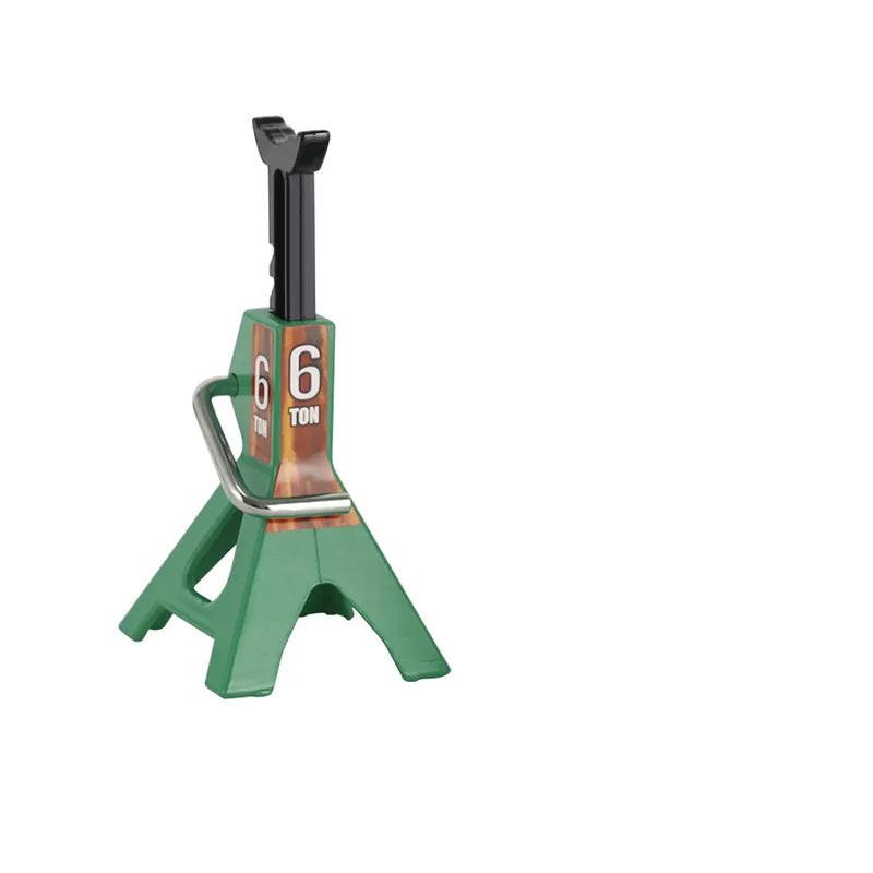 Powerhobby 3/6 Ton RC Scale Adjustable Height Metal Jack Stand Green