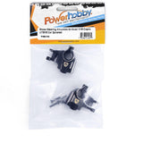 Powerhobby Brass Portal Steering Knuckles AXIAL UTB18 Capra Black