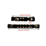 Powerhobby Brass Black Drive Shaft Axial SCX24 Deadbolt