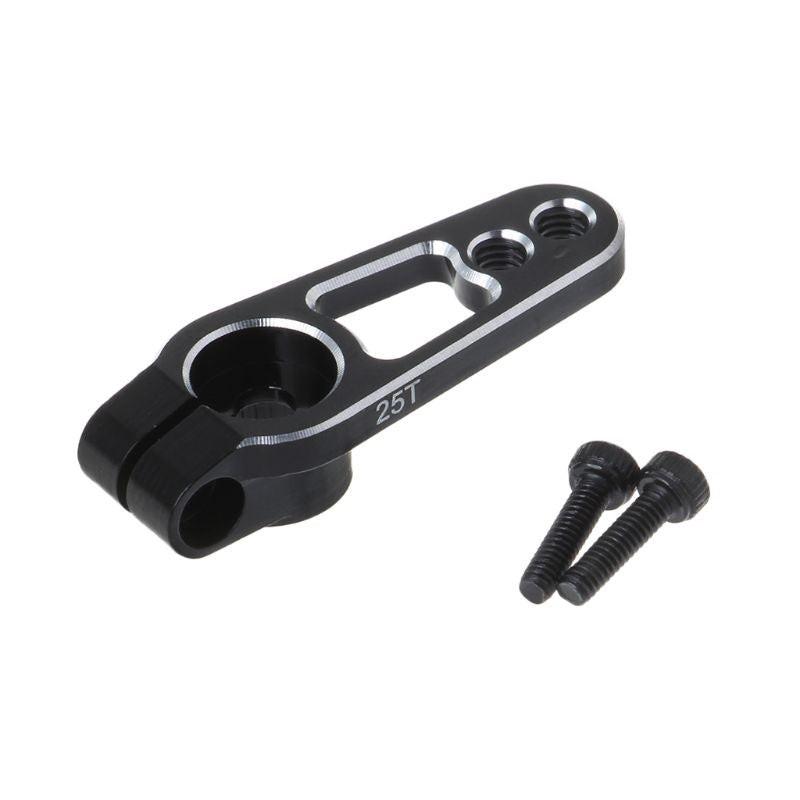 Powerhobby Aluminum 25T Servo Horn Arms 25 Teeth Spline M3 Clamp Black