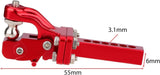 Powerhobby Rescue Tow Trailer Hook Hitch Red 1/10 Crawler
