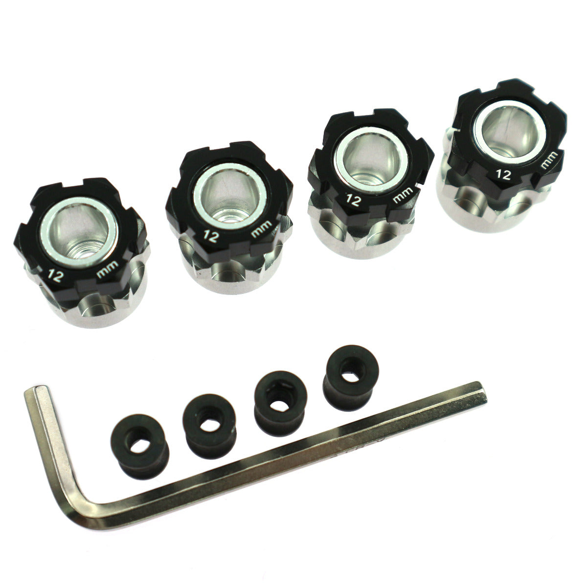 Powerhobby Hex Hub Adapters 12mm to 17mm W/ 10mm Offset