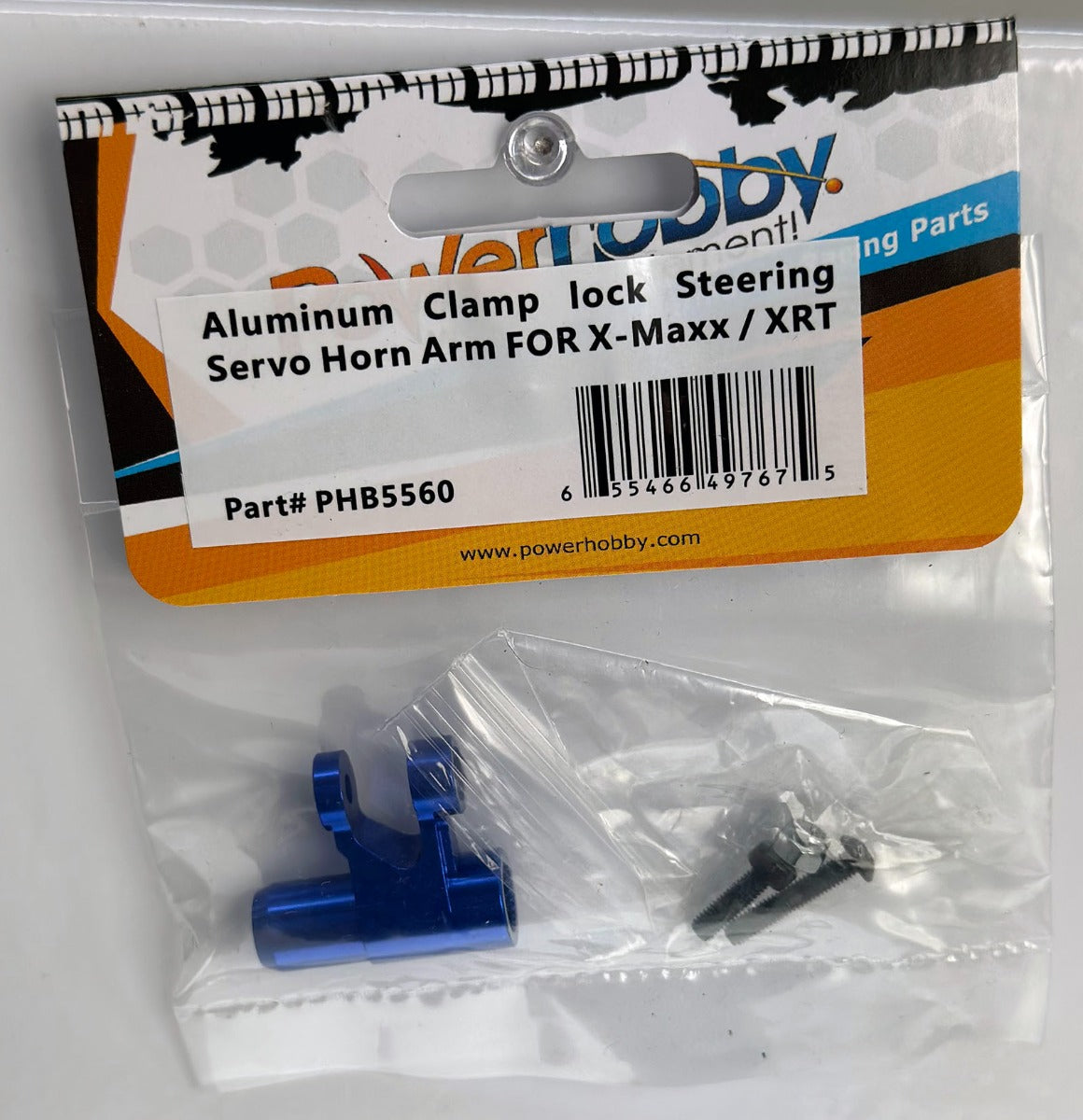 Powerhobby Aluminum Clamp lock Steering Servo Horn Arm FOR Traxxas X-Maxx / XRT