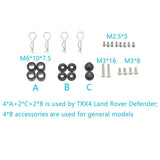 Powerhobby Adjustable Magnetic Body Post Mount FOR TRX-4 Rock Crawler