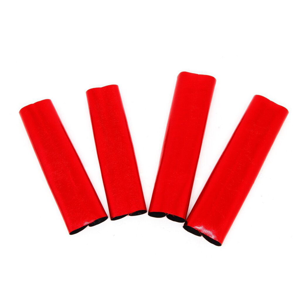 Powerhobby Shock Absorbers Covers Red FOR Traxxas 4x4