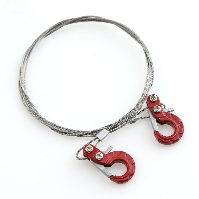 Powerhobby Tow Shackle w Steel Rope 1/10 Crawler Accessories