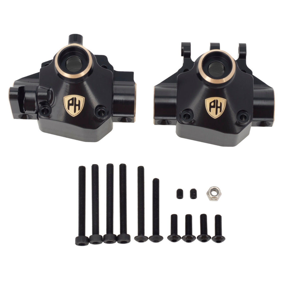 Powerhobby Brass Center 3rd Member Housing Cover Axial SCX10 Pro Axle