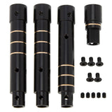 Powerhobby Brass Axle Tube Set Front / Rear Steel Axial SCX10 PRO