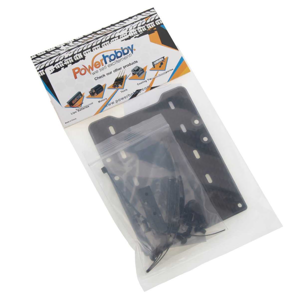 Powerhobby 7075 Carbon Fiber ESC Plate FOR Traxxas X-Maxx ( XLX2 / MAX5)