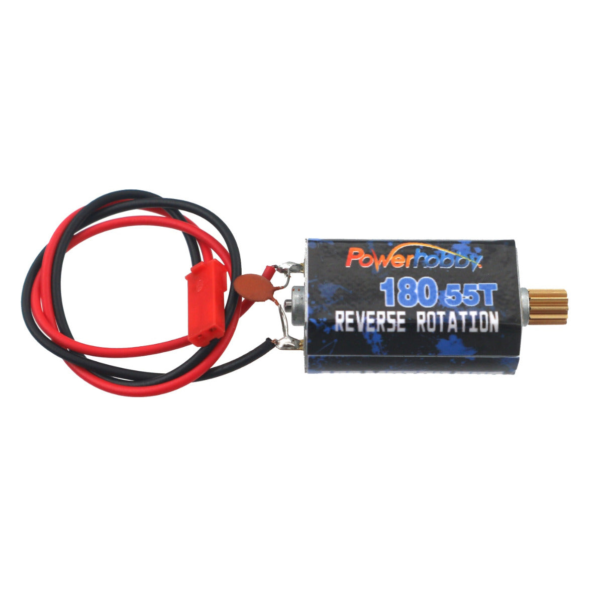 Powerhobby 180 PRO Brushed 55T Motor w Steel Pinion FOR Traxxas TRX-4M