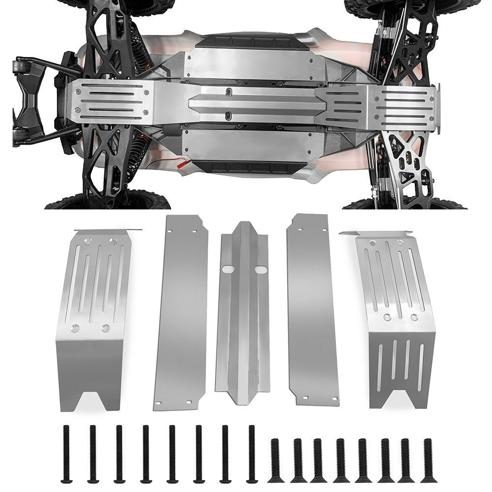 Powerhobby Stainless Chassis guard Kit FOR Traxxas X-Maxx