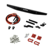 Powerhobby Aluminum Rear Bumper w LED Lights Axial SCX10 90046