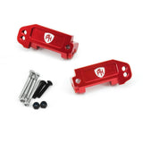 Powerhobby Aluminum Front Caster Blocks Red FOR Traxxas Slash Stampede Ruslter Bandit