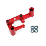 Powerhobby Aluminum Steering Bellcrank Draglink FOR Traxxas Slash Ruster Bandit Red