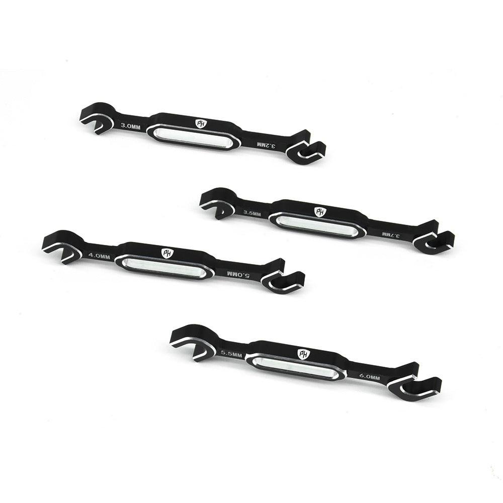 PH 3/3.2/3.5/3.7/4/5/5.5/6mm Wrench Turnbuckle Ball End Joint Remover Tool Black