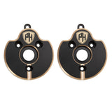 Powerhobby Brass Rear Axle Portal Covers Axial SCX10 II