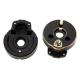 Powerhobby Brass Front Axle Portal Covers Axial SCX10 II