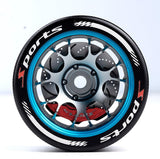 Powerhobby Aluminum Steering Wheel Blue Airtronics M12