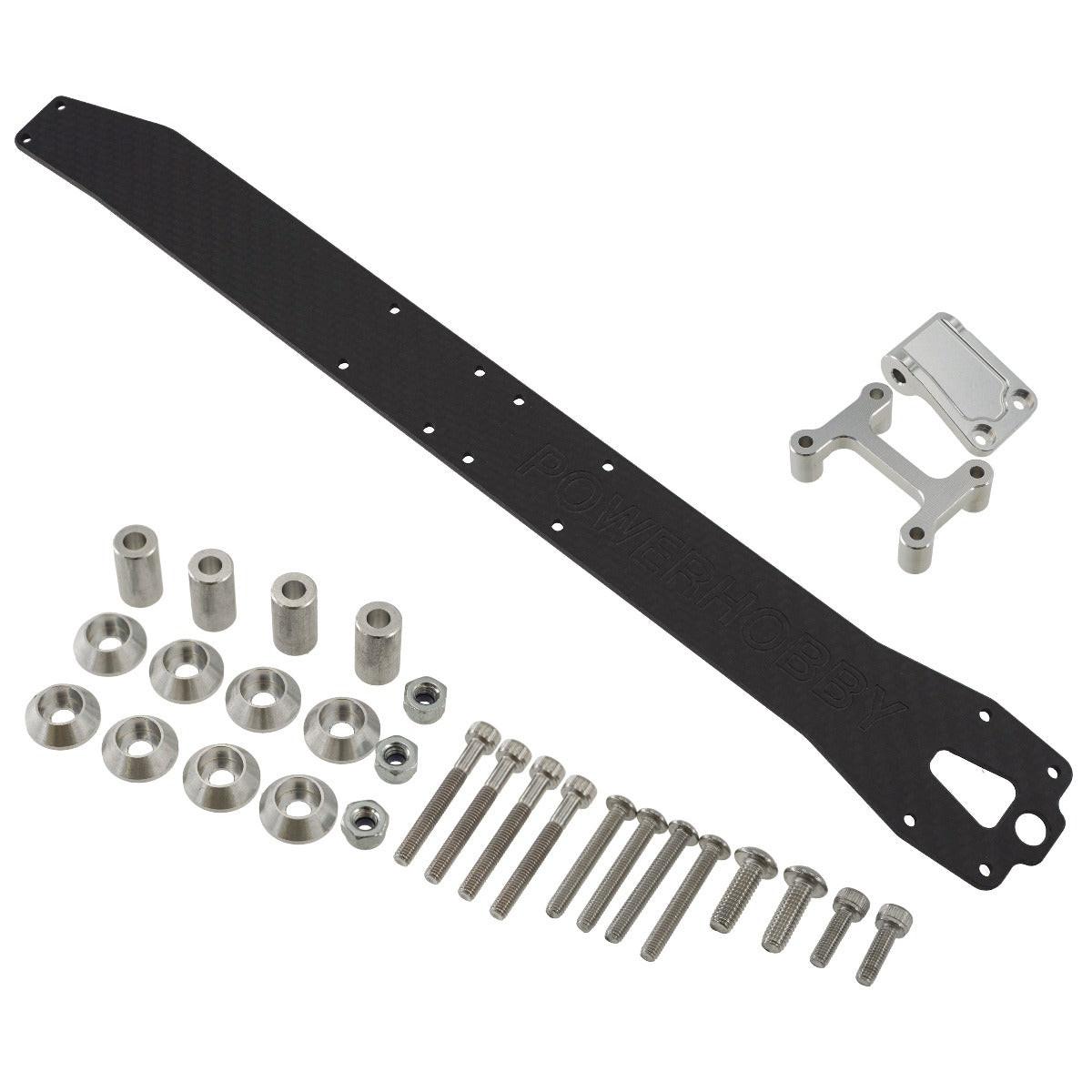 Powerhobby Carbon Fibre Center Top Deck Brace Arrma 6S Infraction / Felony / Limitless