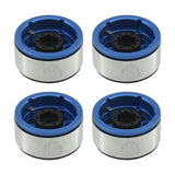 Powerhobby Aluminum 1.55" Beadlock Wheels Blue (4) 1/10 Rock Crawler