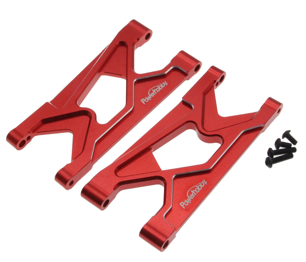 Powerhobby phb6516 Aluminum Rear Suspension Arms Red Arrma Gorgon