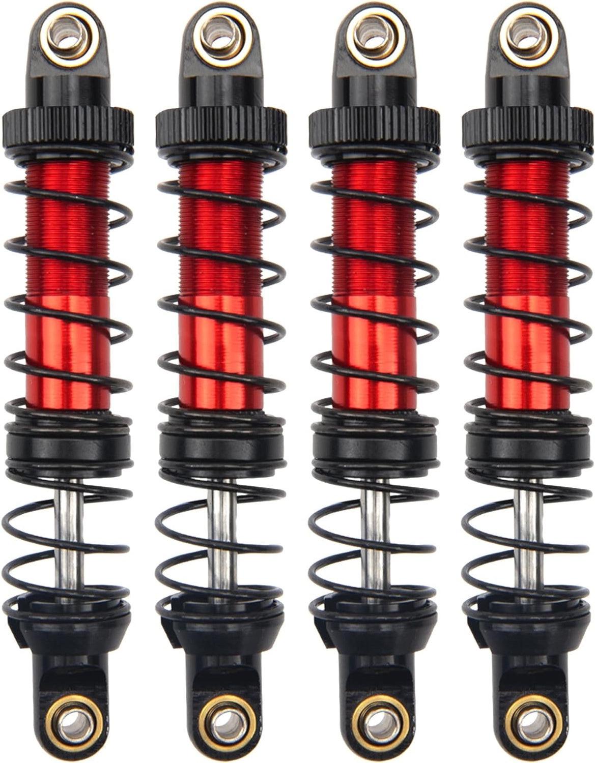 90MM 1/10 Rock Crawler Metal Shocks Absorber Adjustable Dampers (4)