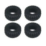 Powerhobby Brass 0.7" Wheels 3.6mm Offset / Tires (4) Axial SCX30