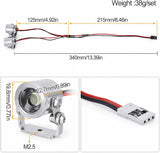 Powerhobby 1/10 Rock Crawler LED Lights Silver