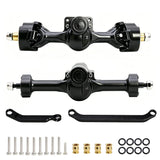 Powerhobby Axial SCX30 Front + Rear Aluminum Complete Axles Black