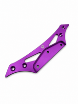 Powerhobby Yokomo RD2.0 Aluminum Upper Front Bumper Purple
