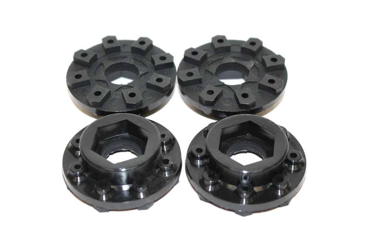 Powerhobby 1/5 XMT Wheel Adapters 24mm for Arrma Kraton 8s & Outcast 8s (4)