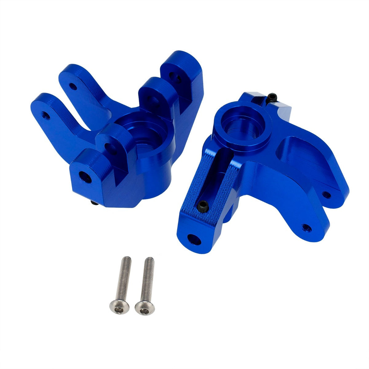 Powerhobby Aluminum Front Knuckle Arm Losi LMT 4WD Solid Axle BLUE