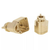 Powerhobby Brass Rear Axle Carriers Rear Axle Mount AXIAL UTB18 Capra
