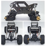 Powerhobby 1/24 Axial SCX24 Aluminum 58mm Long Travel Shocks Jeep Bronco Gray