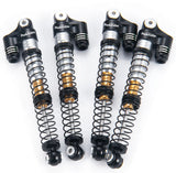 Powerhobby PHBSCX24771  1/24 Axial SCX24 Aluminum 58mm Long Travel Shocks Jeep Bronco Black