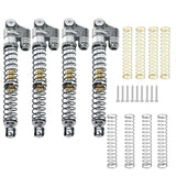 Powerhobby PHBSCX24761 1/24 Axial SCX24 Aluminum 58mm Long Travel Shocks Jeep Bronco Gray