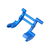 Powerhobby Aluminum Rear Motor Guard Blue FOR Traxxas Slash Stampede Rustler Bandit